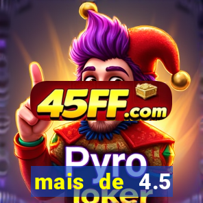 mais de 4.5 escanteios o que significa